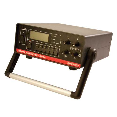 Portable digital ohmmeter