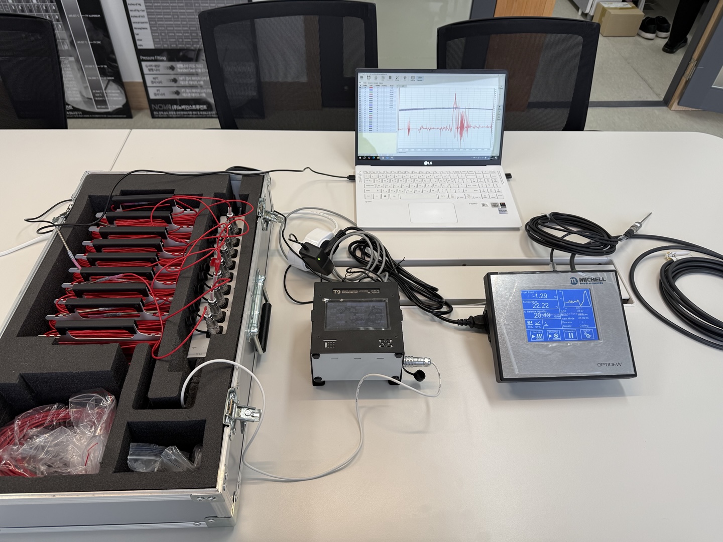 온습도 챔버 교정용 데이터로거