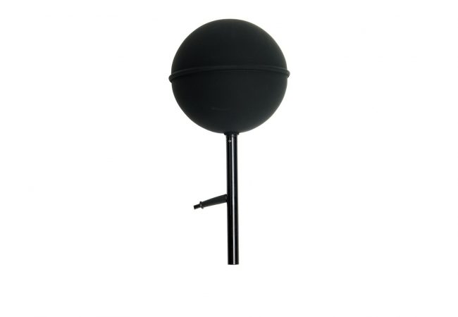 Black globe radiant temperature sensor