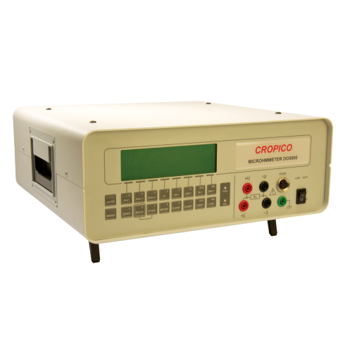 A bench digital microhmmeter with temperature compensation