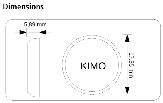 Mini Data Logger measures temperature