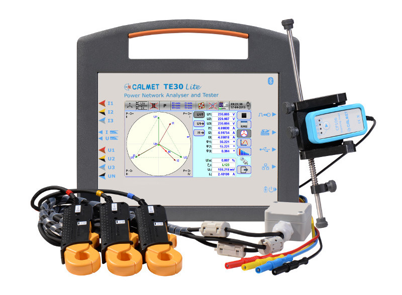 Portable Three-Phase Working Standard and Power Quality Analyzer