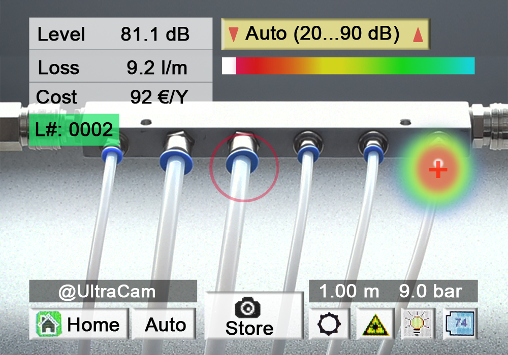 누설감지기 Ultrasound Camera UltraCam LD 500