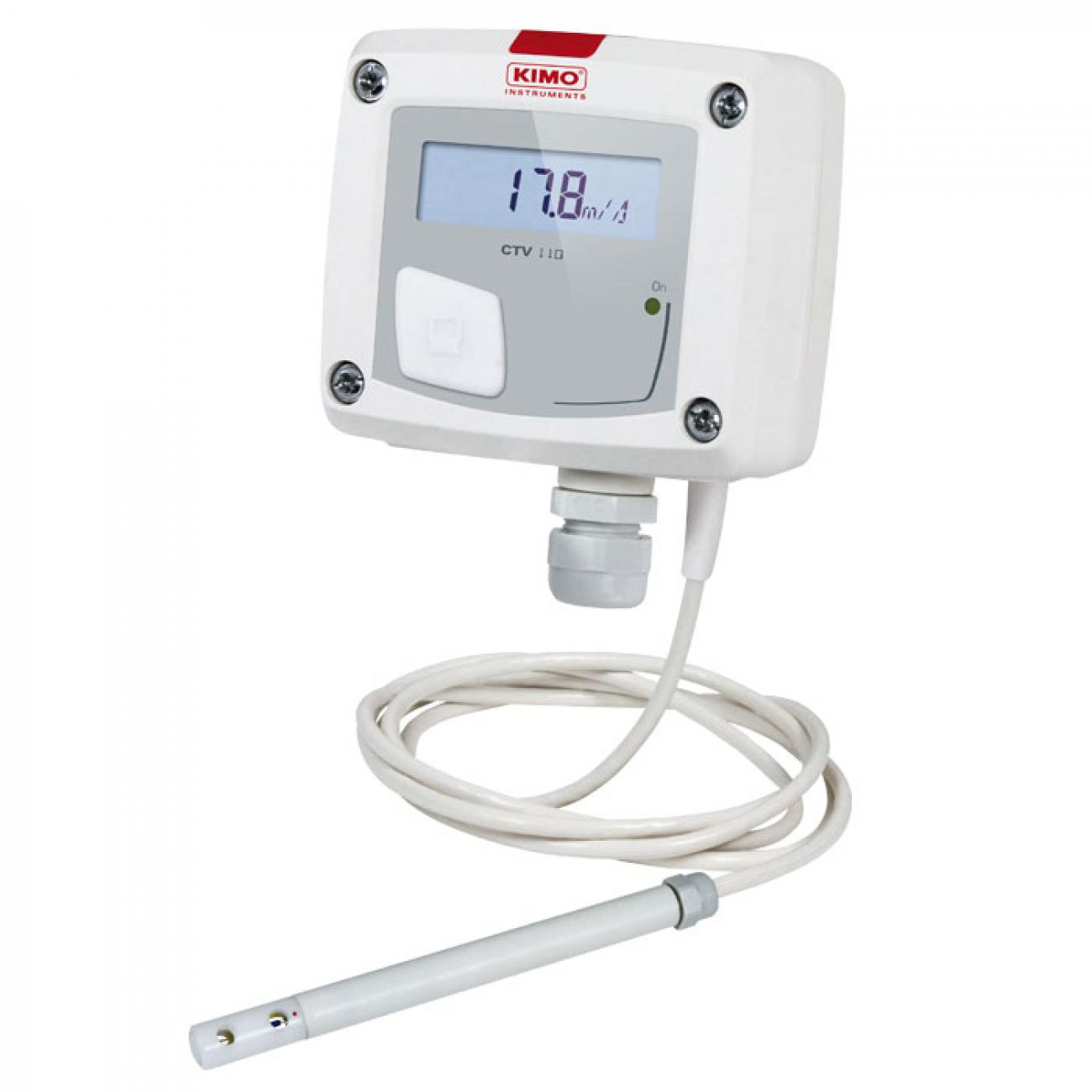 Temperature and air velocity transmitter Breadcrumb