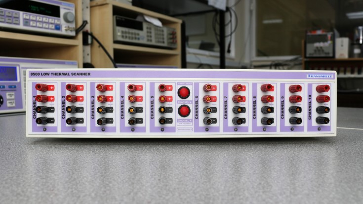 LOW THERMAL 10 CHANNEL SCANNER