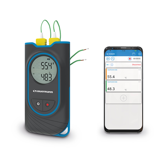 (재고보유) Dual Input Thermometer K Thermocouple Temperature