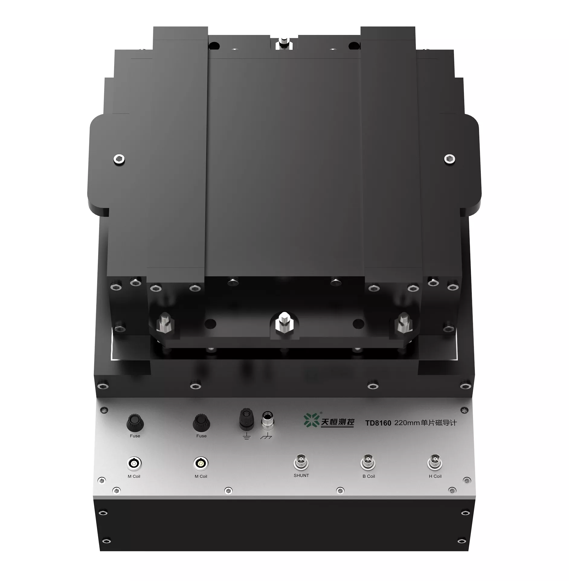 단일 박판 비정질 자성 측정 시스템