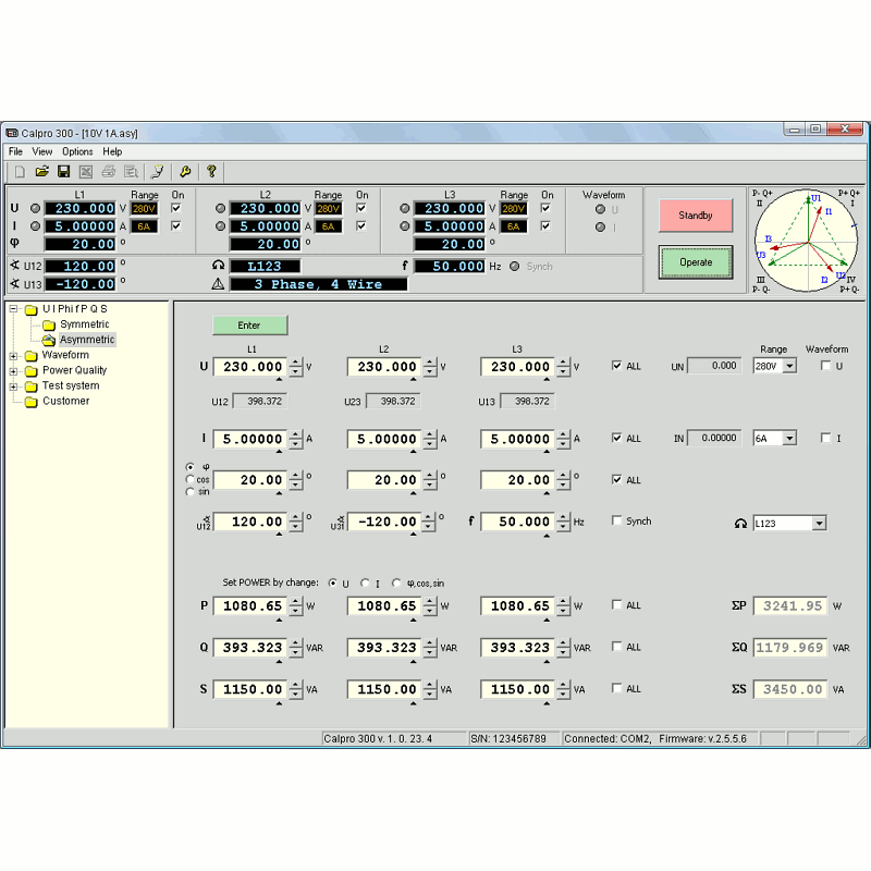 Software for C300B calibrators