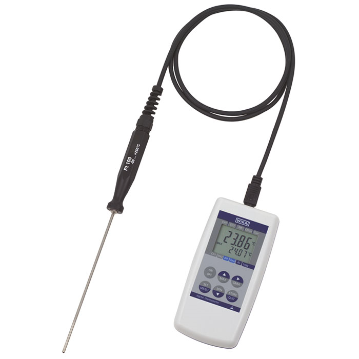 Hand-held thermometer